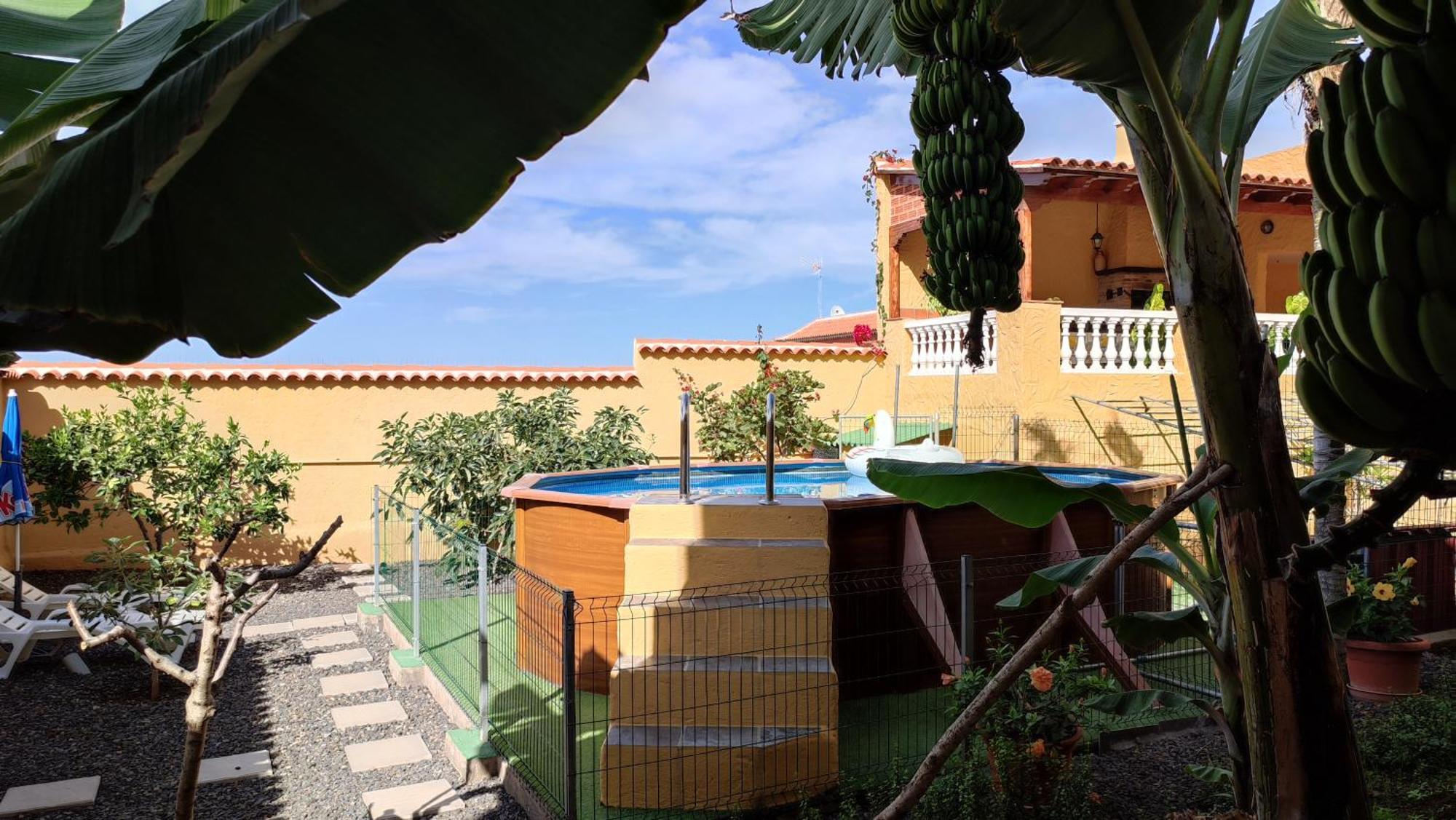 Casa" Vistas Al Teide" Mar Piscina Privada Parking Cubierto Gratuito En Las Instalaciones La Victoria de Acentejo Exterior photo